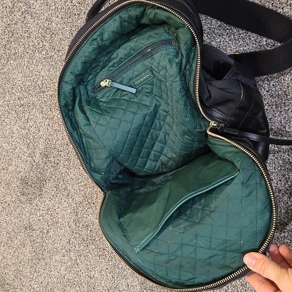 Tory Burch Womens Nylon /Leather details Backpack - Picture 10 of 13